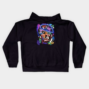 Black Panther Party Graffiti Street Art Kids Hoodie